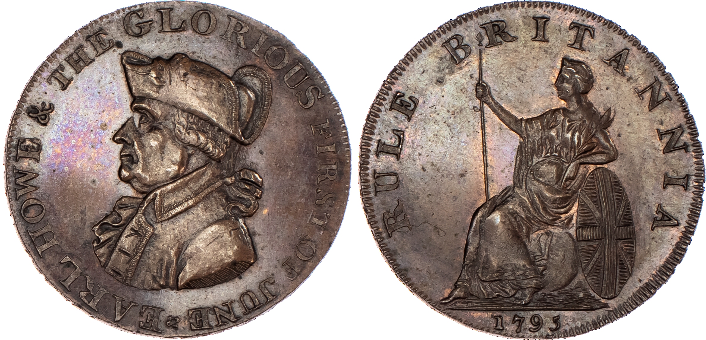 Emsworth, John Stride Halfpenny 1795,...