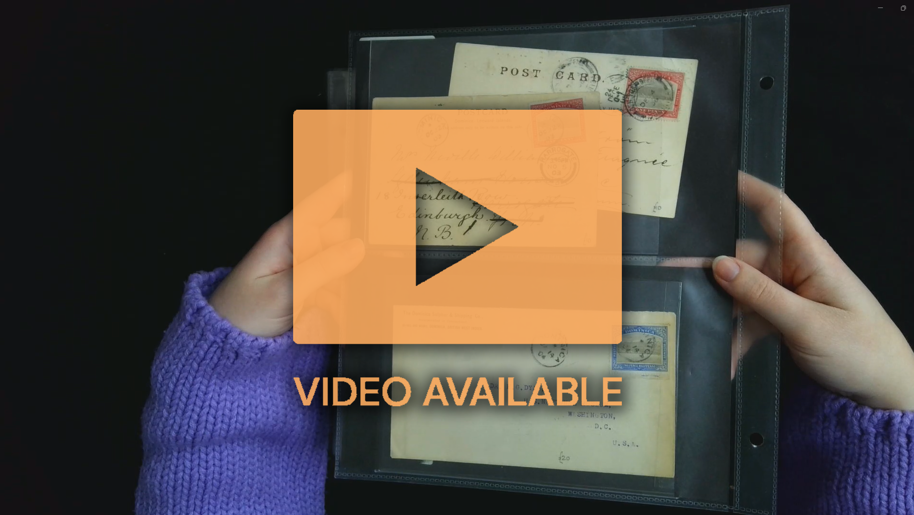 Dominica Postal History collection