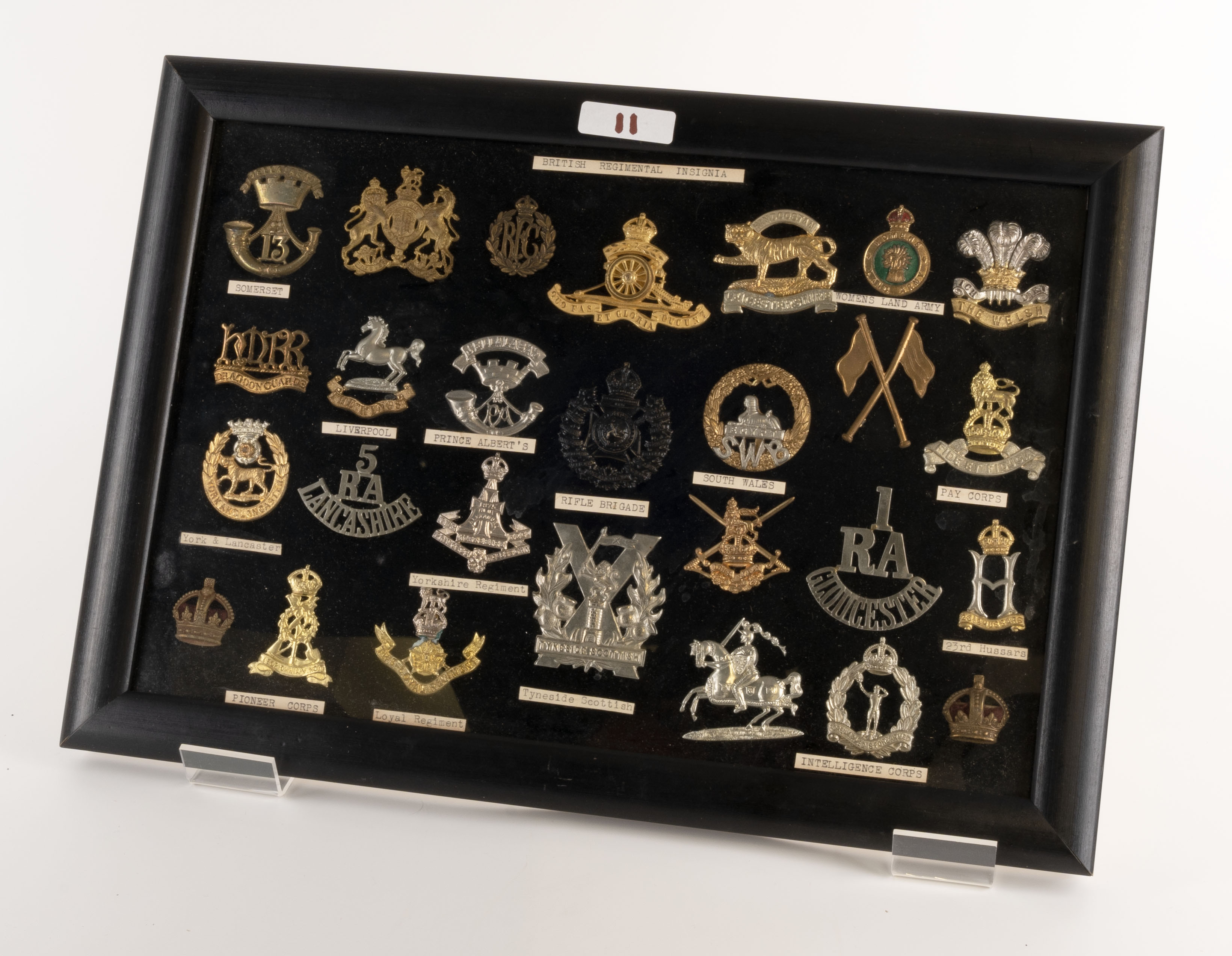 Badges - British Military Badges, regimental etc, (27 items) 