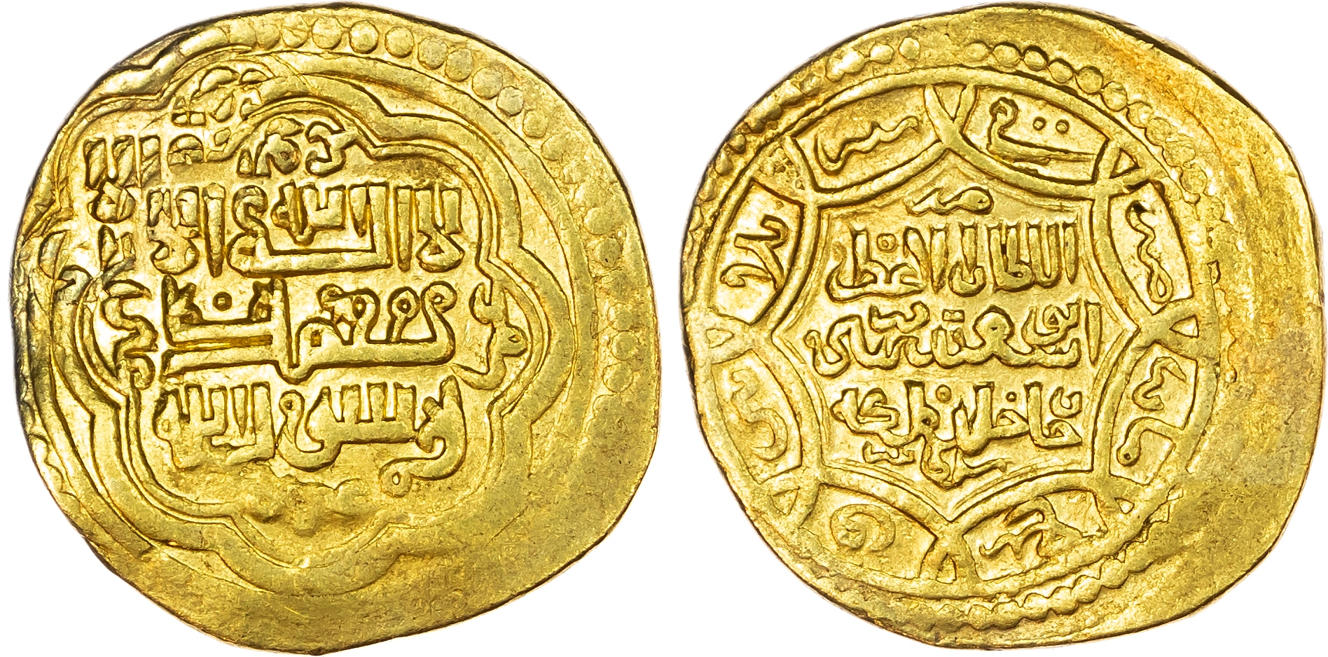 Ilkhanid, Abu Sa’id Bahadur (AH 716‑736 / 1316‑1335 AD), gold Dinar, Sultaniya al-Ma’mura