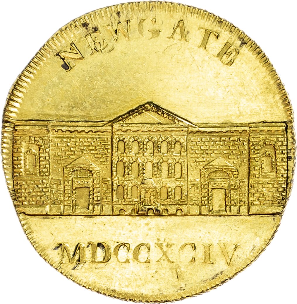 London - Newgate Street, Henry Symonds…
Kempson’ gilt proof Halfpenny 1794