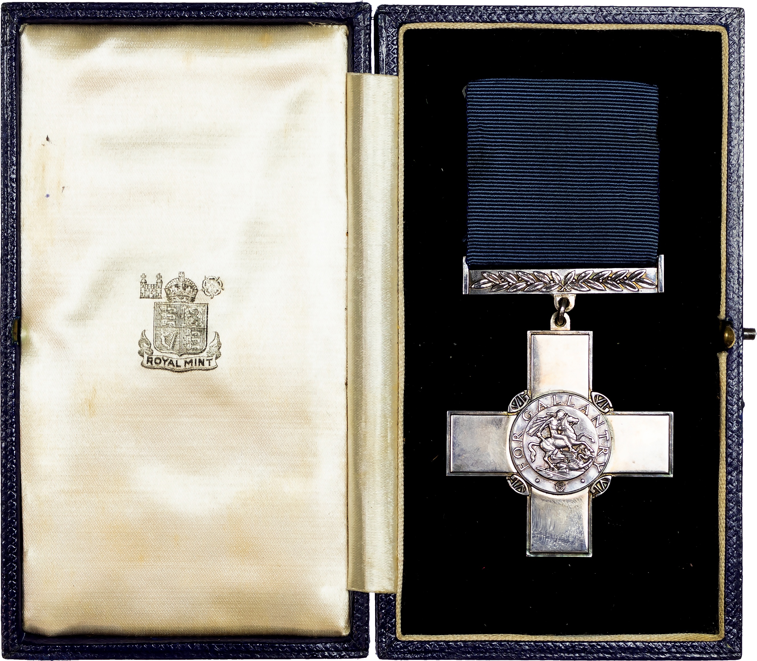 The Ariston Gold Mine Rescue, George Cross, Empire Gallantry Medal Exchange to John Frederick Bell
