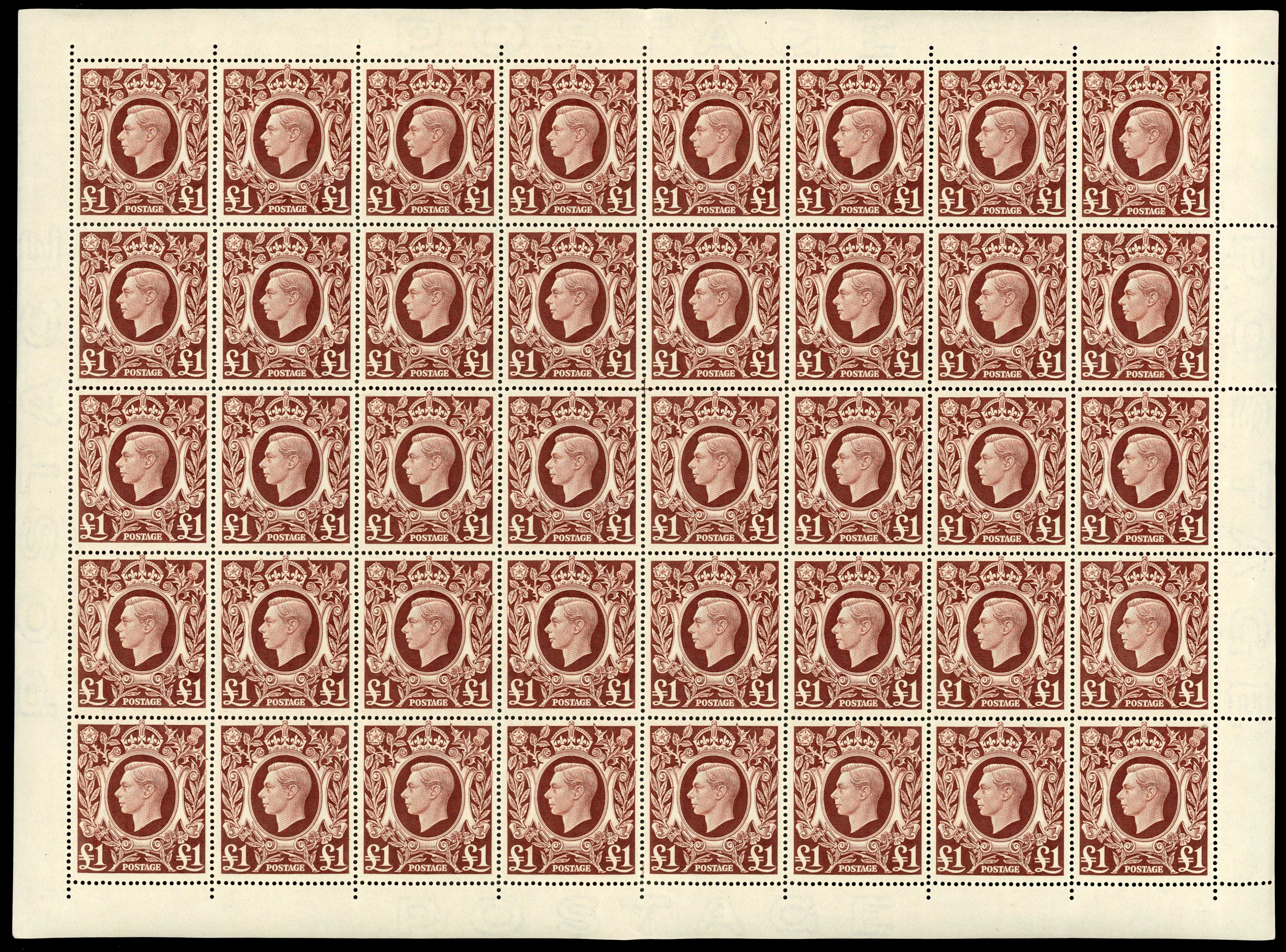 GB SG 478c sheets mint