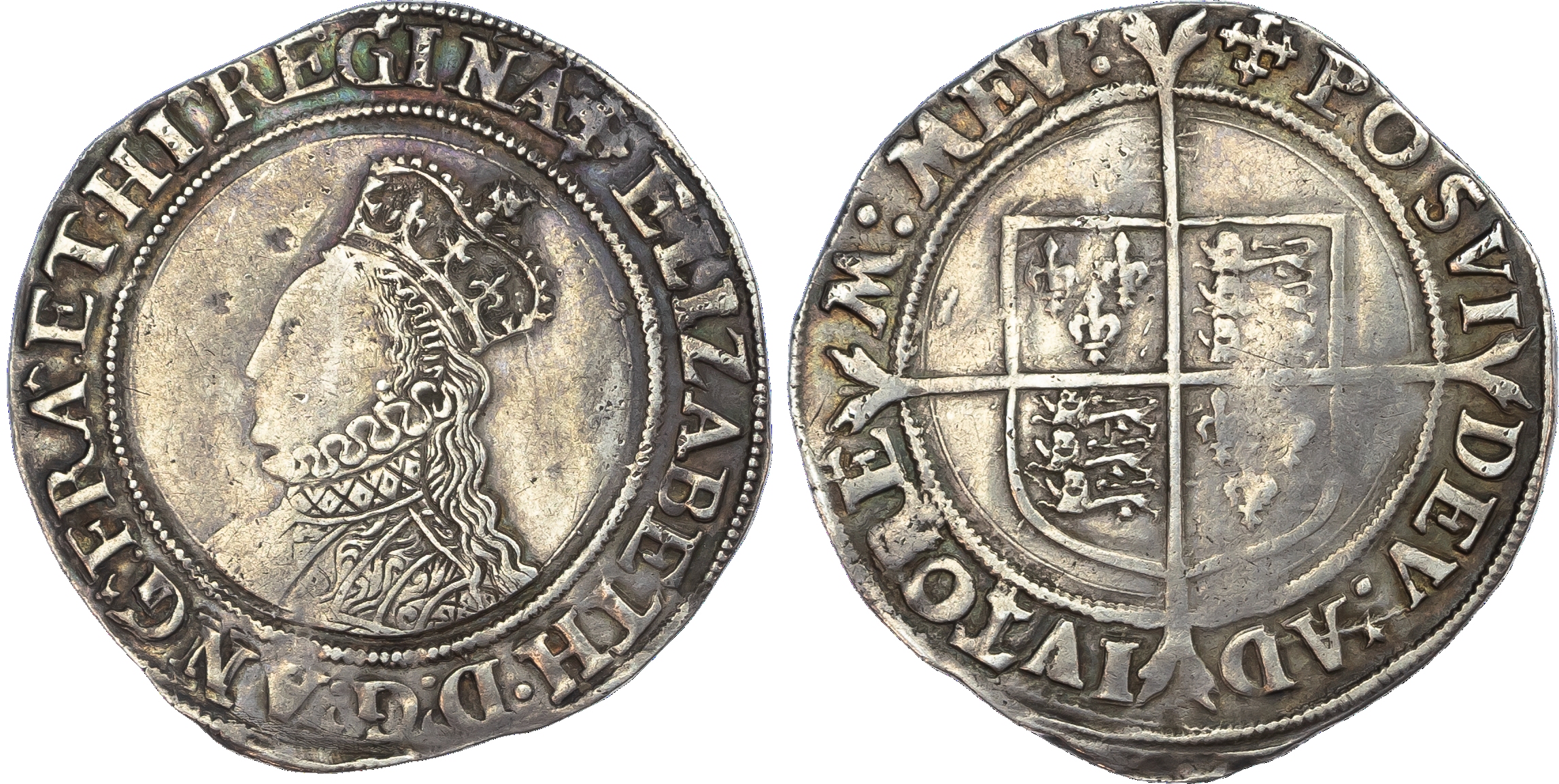 Elizabeth I (1558‑1603), Shilling, second issue (1560‑61),