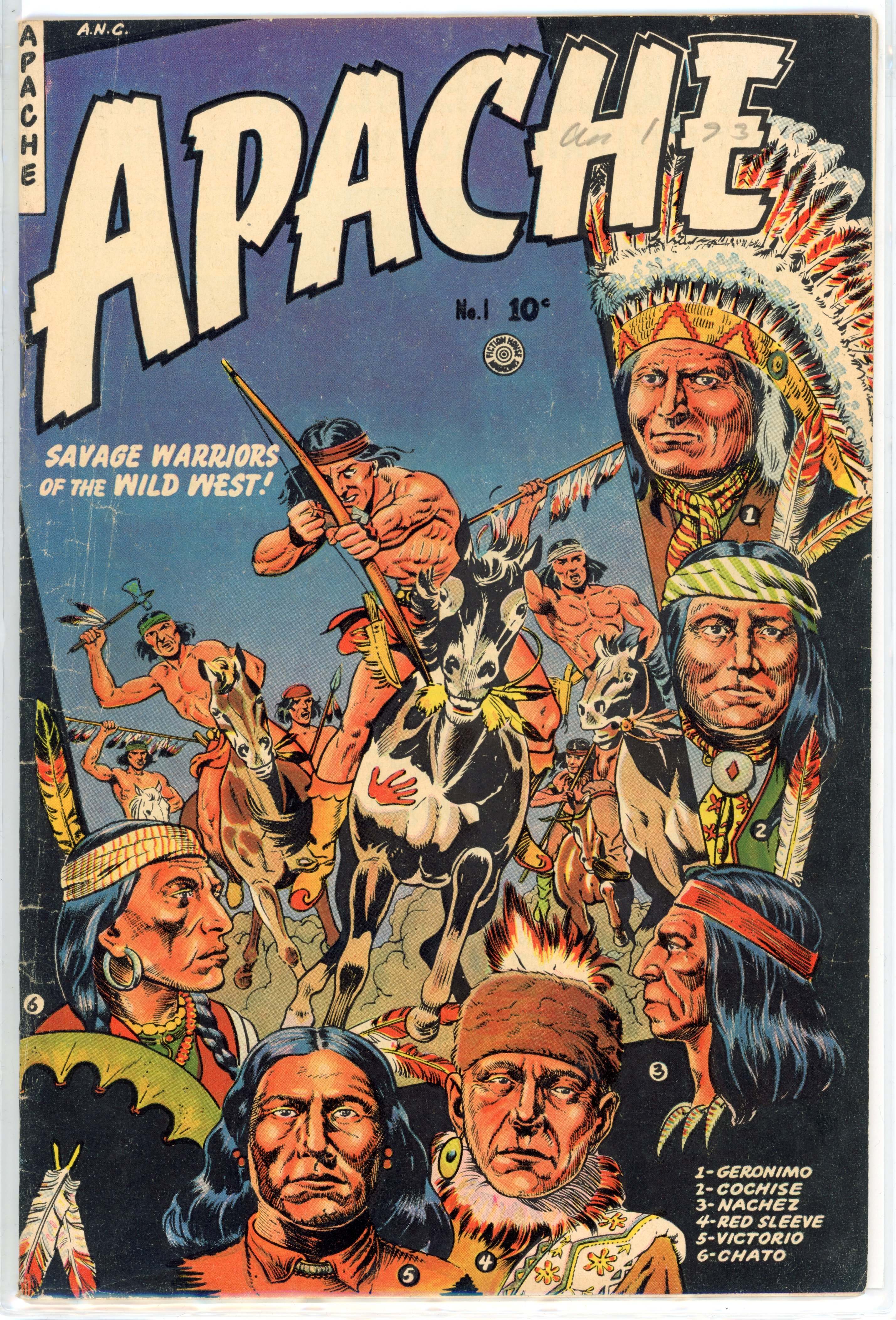Apache #1 (Fiction House, 1951)