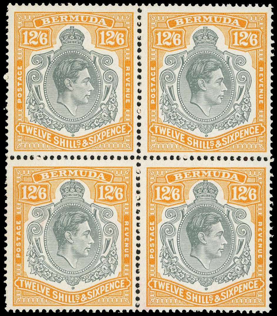 Bermuda SG 120c block mint