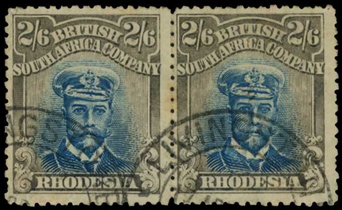 1913-7 2/6d Head Die IIIA, perf 14....