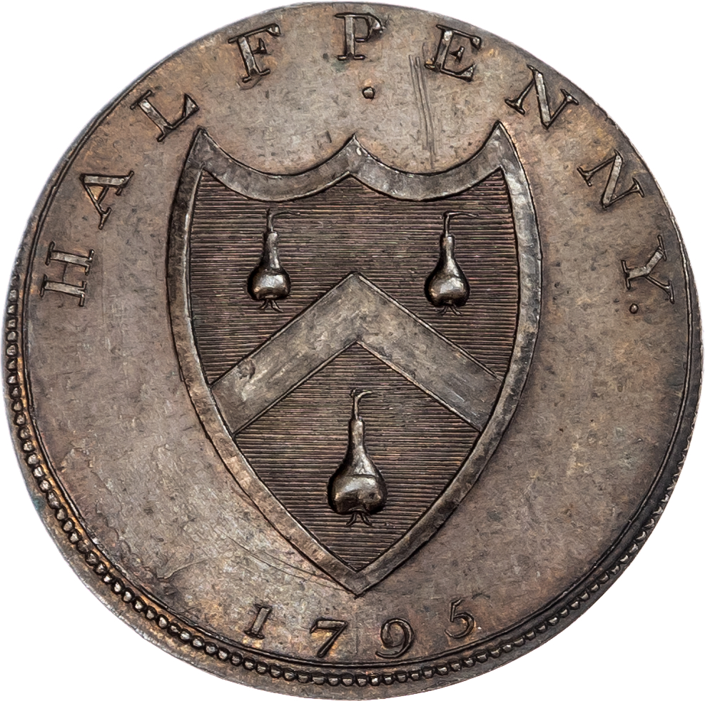 London, Political Series, Prattent’s Loyal Britons Lodge Halfpenny undated