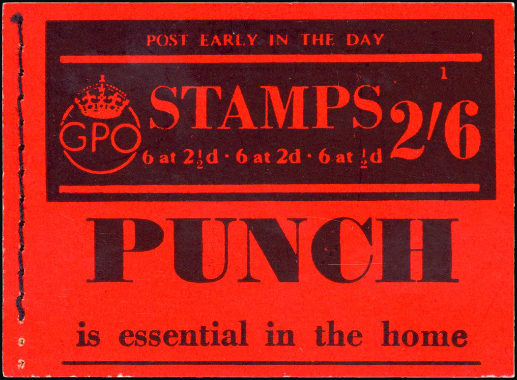 1940 2s6d Booklet (Edition 1). A fine and fresh example all panes with cylinder numbers