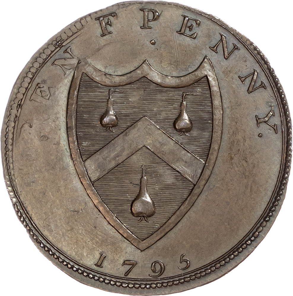 London - Soho, Robert Orchard (grocer & tea-dealer) Halfpenny 1795