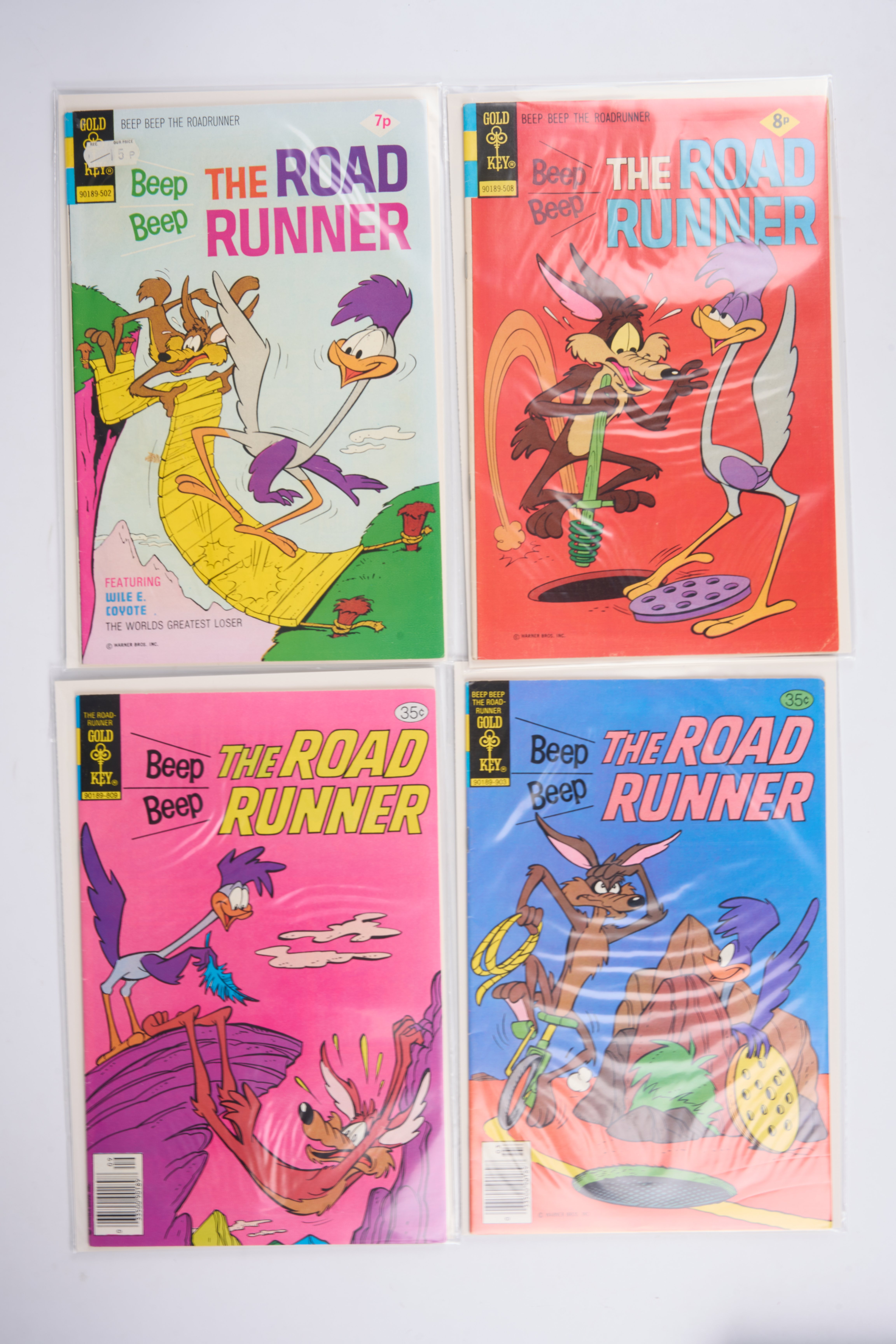 The Road Runner (Gold Key, 1960s) Bundle of 10