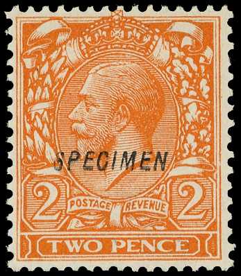 1912-24 Royal Cypher 2d orange...