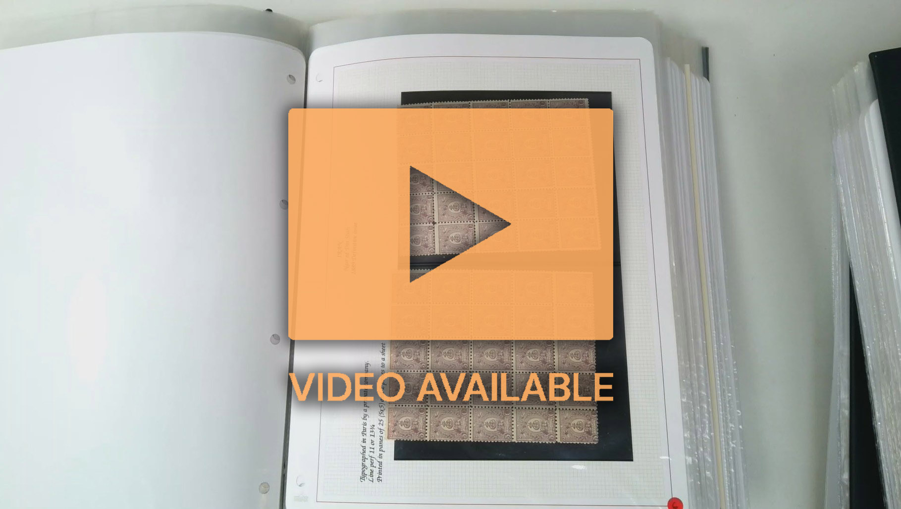 Iran 1869-1979 collection in three large binders