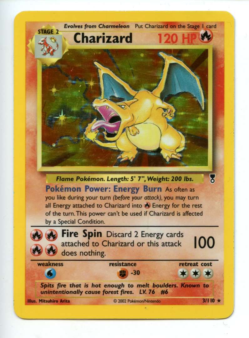 Pokémon TCG - Charizard Legendary Collection Holo - 3/110