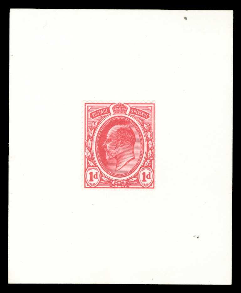 1902 1d "Transvaal" essay (Type 2). Very...