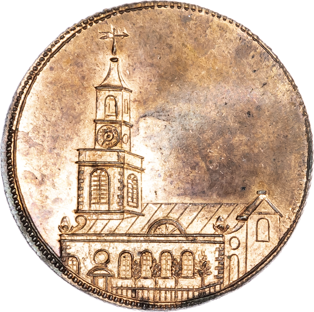 London - Holborn, Paul Skidmore’s ‘London Churches Series’ Halfpenny