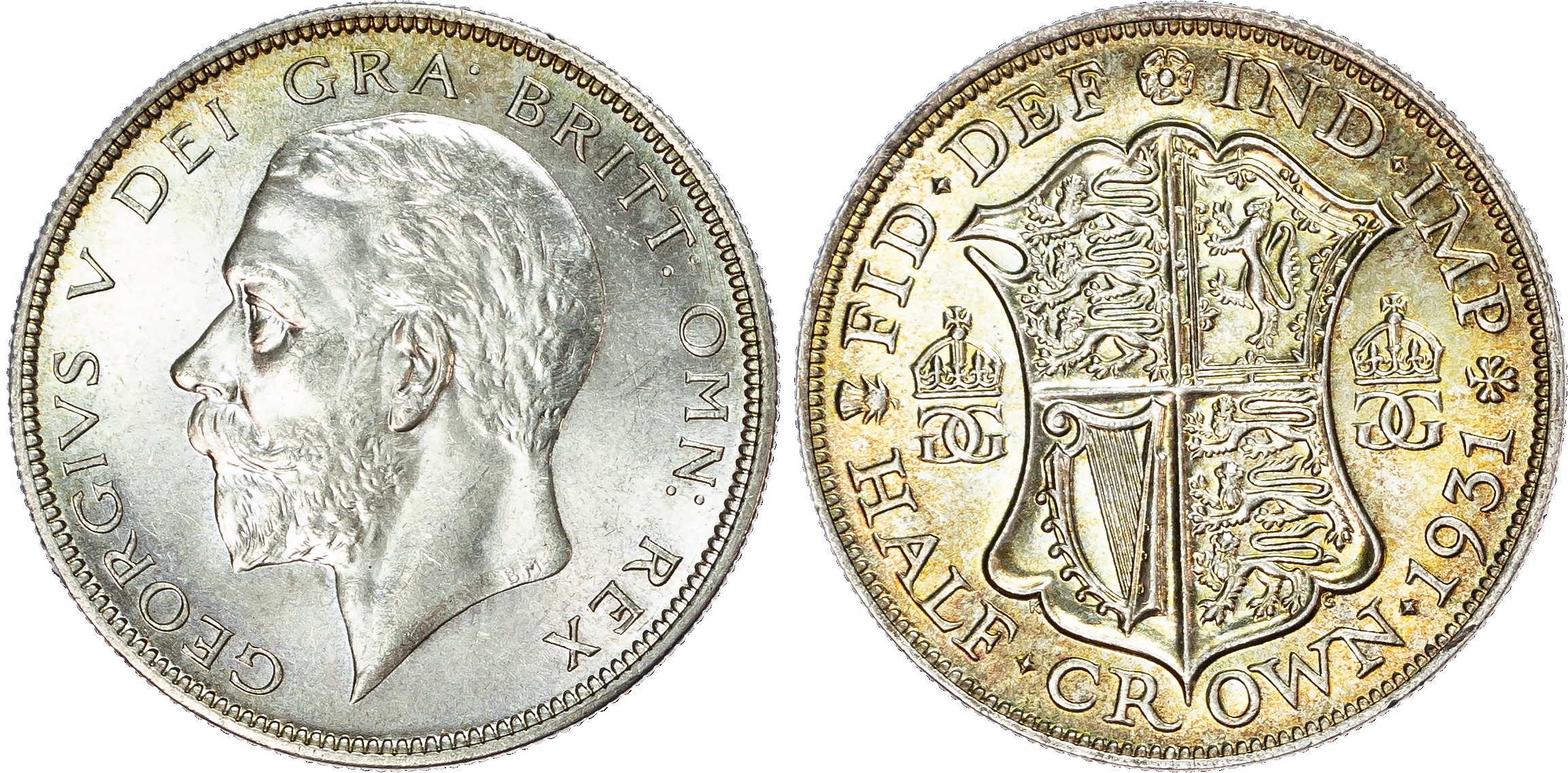 George V (1910-1936), Halfcrown, 1931