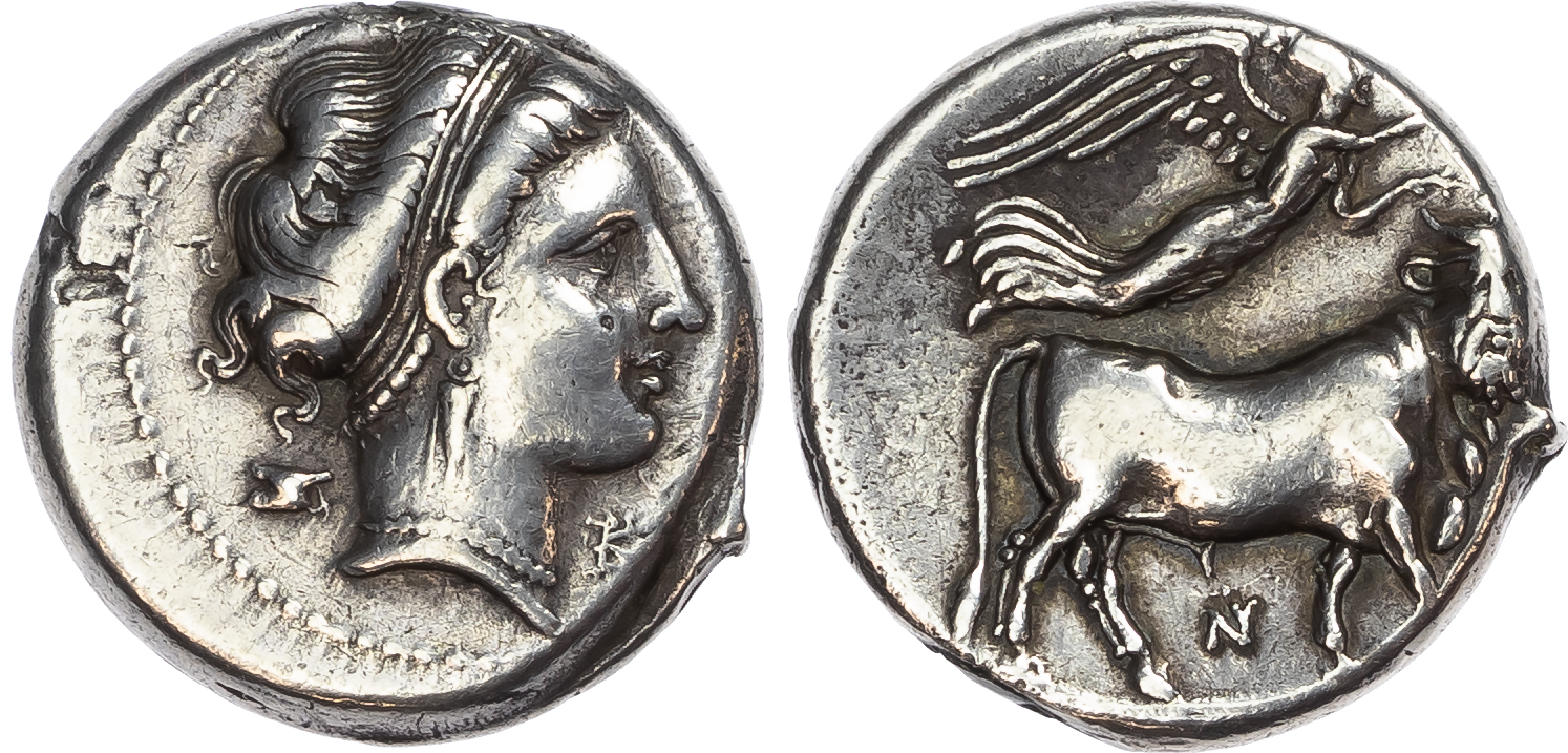 Campania, Neapolis (c. 320-300 BC) AR Nomos, 7.30g. 