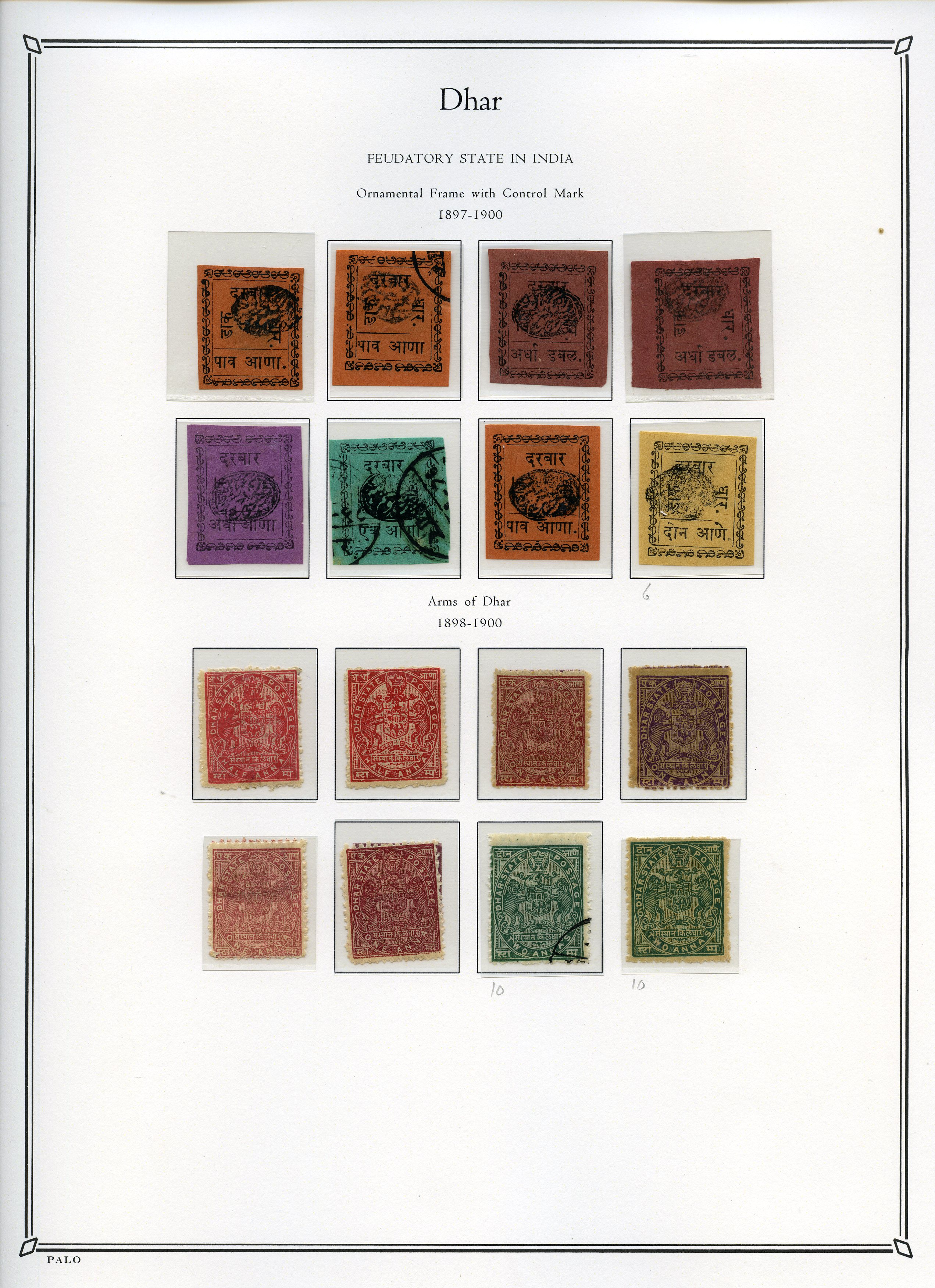 1897-1900 largely mint and used collection...