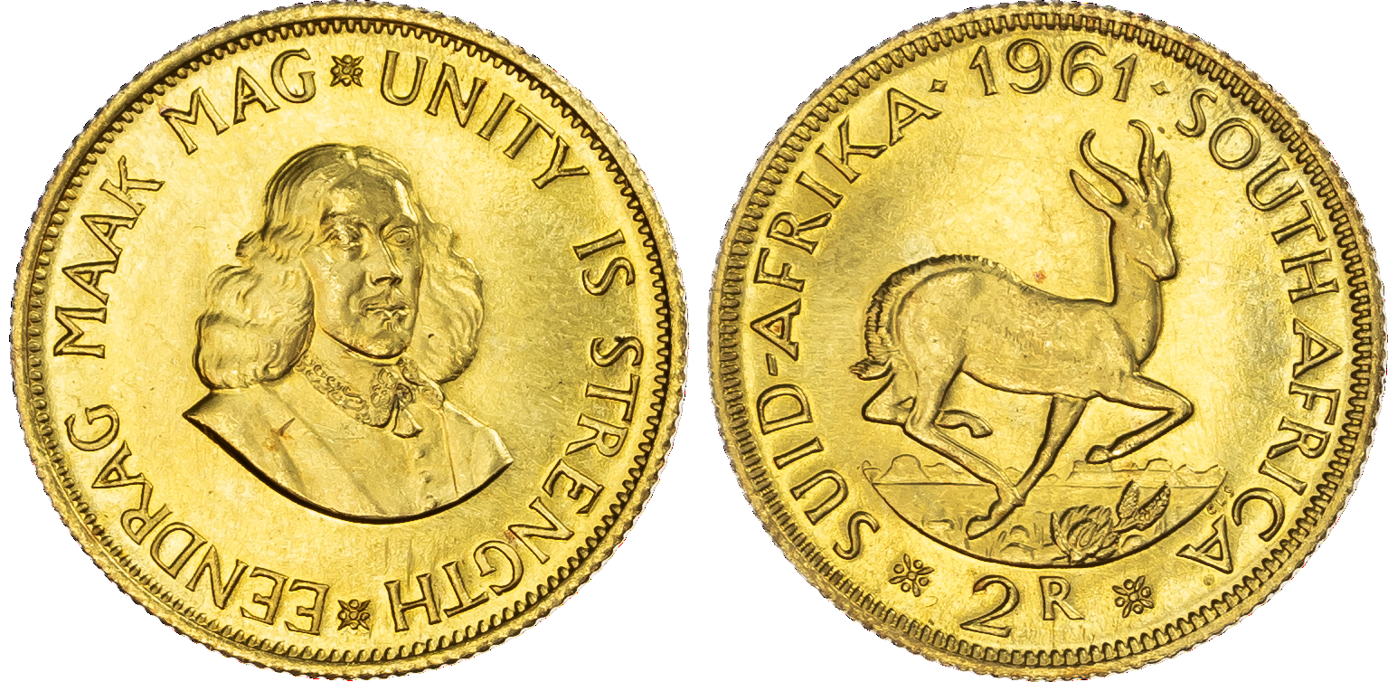 South Africa, Republic, Proof set (9), 1961.
