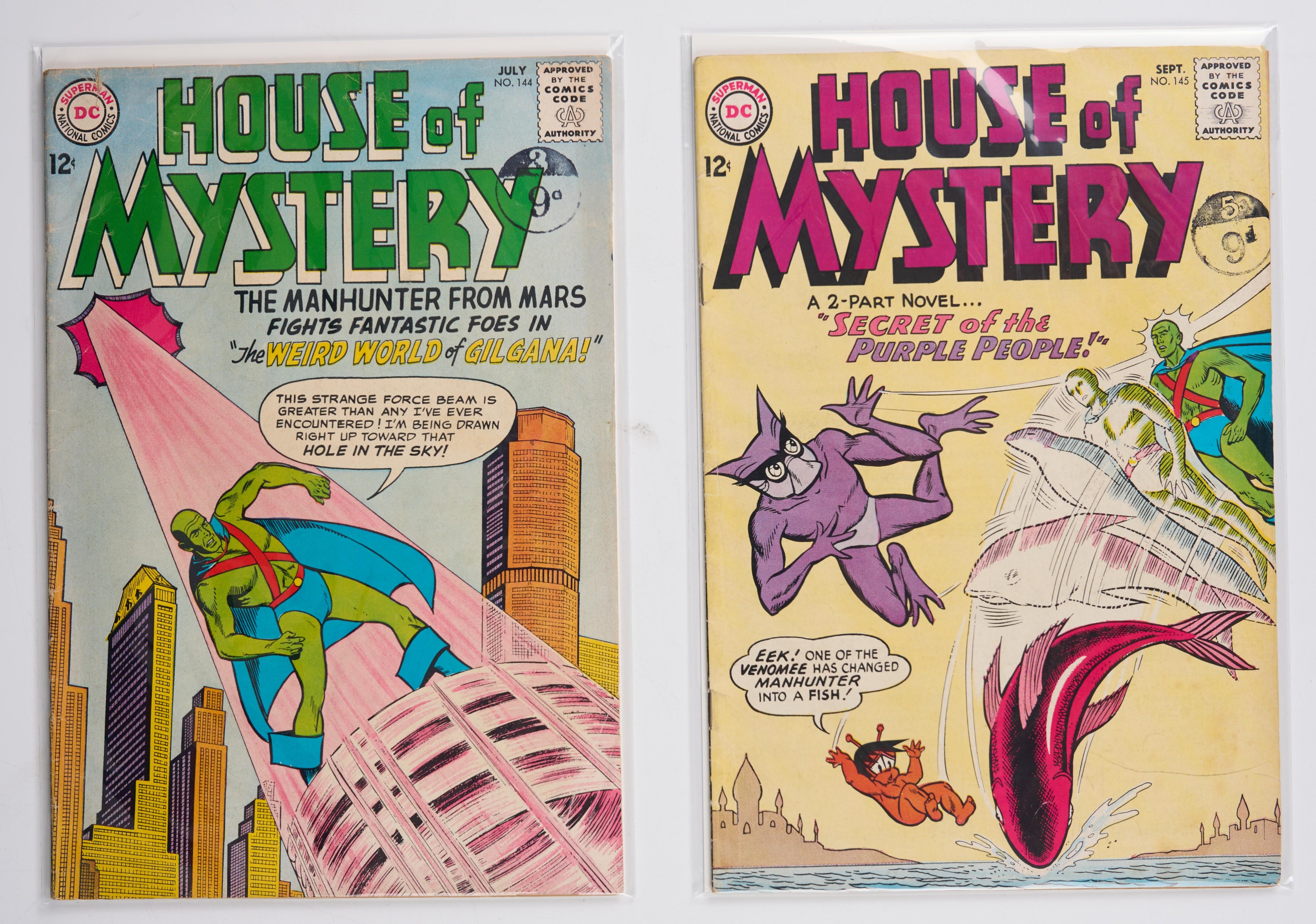 House of Mystery with Dial H For Hero, 1st Appearance of Robby Reed as Plastic Man (DC Comics, 1964-66) Bundle of 5