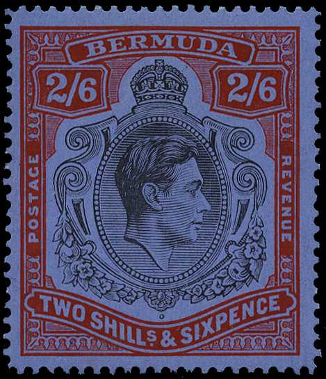 1941 (May) 2/6d line perf with HPF #22a...