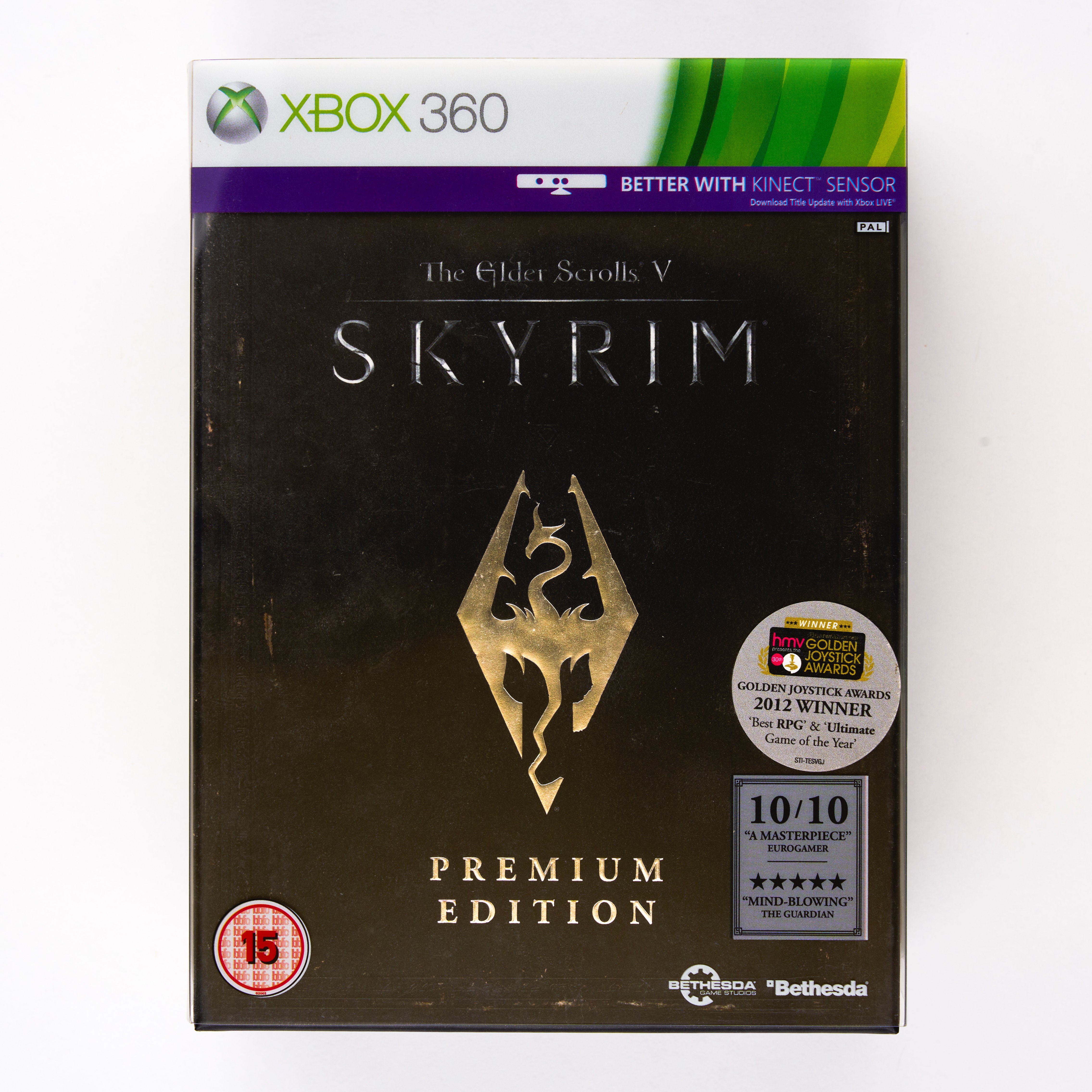 Microsoft - The Elder Scrolls V Skyrim  Premium Edition PAL - Xbox 360 - Sealed 