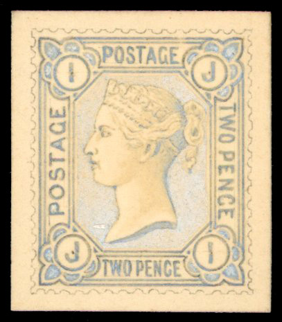 1880 2d Hand Painted Essay. 