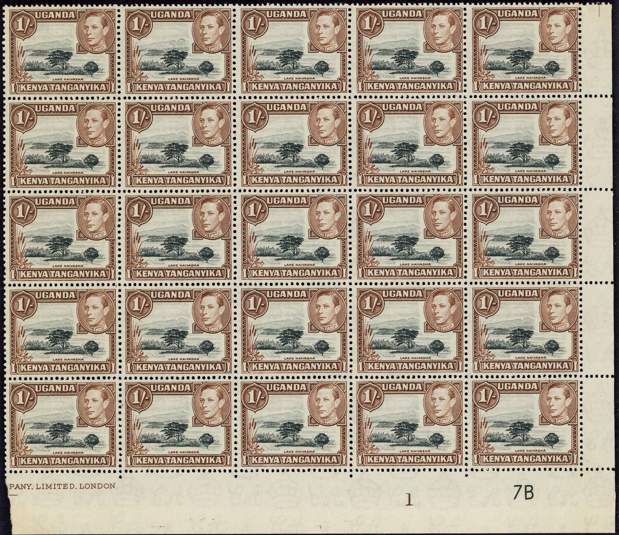 KUT SG 145a, ac block mint