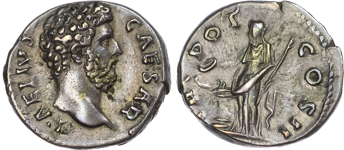 Aelius Caesar (AD 136-138) AR Denarius, Rome, AD 137, 3.51g.