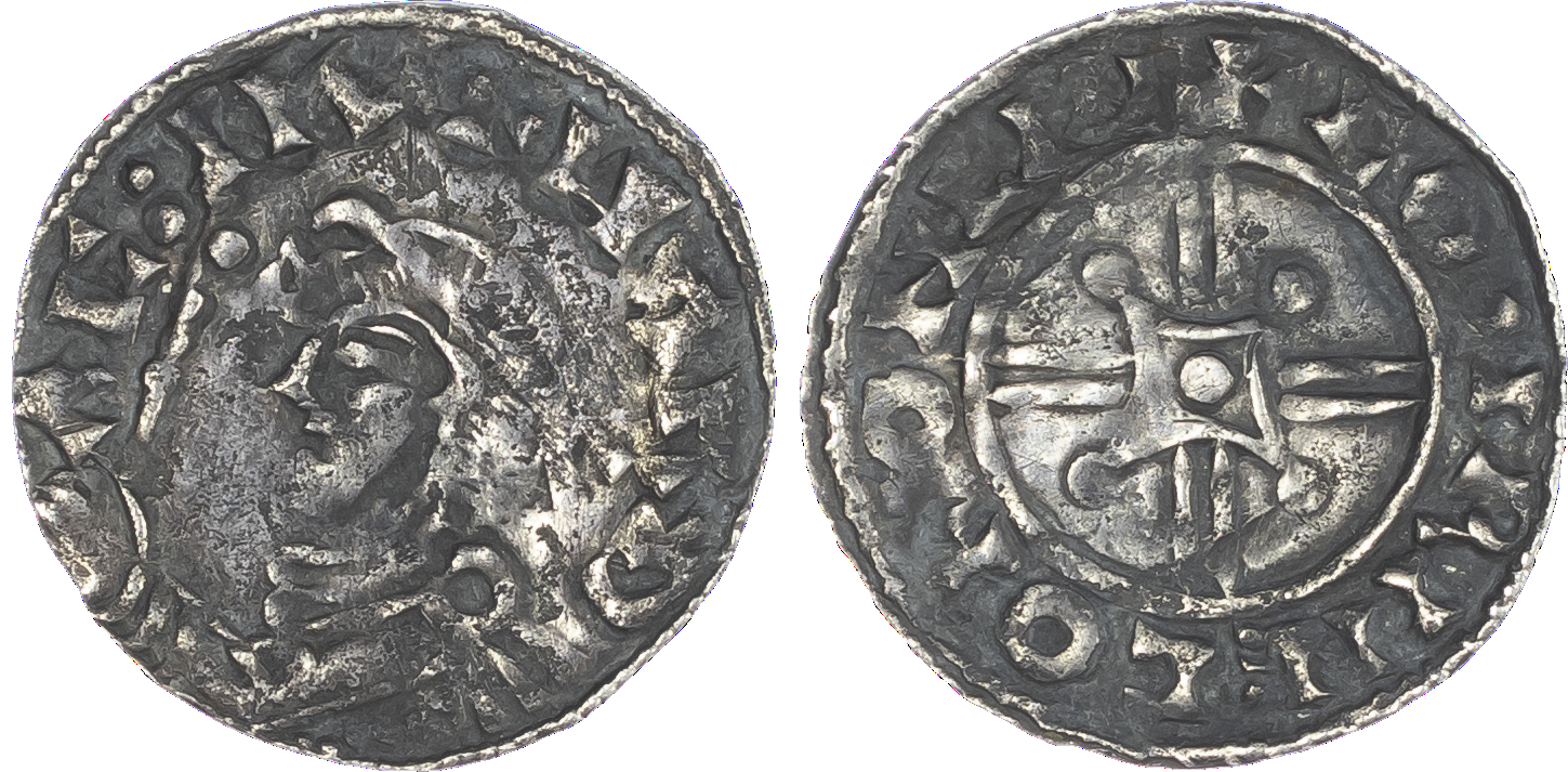 Harthacnut (1035-42), Penny, Sole reign [1040-42], Arm and sceptre type in the name of Harthacnut, Lincoln mint, moneyer