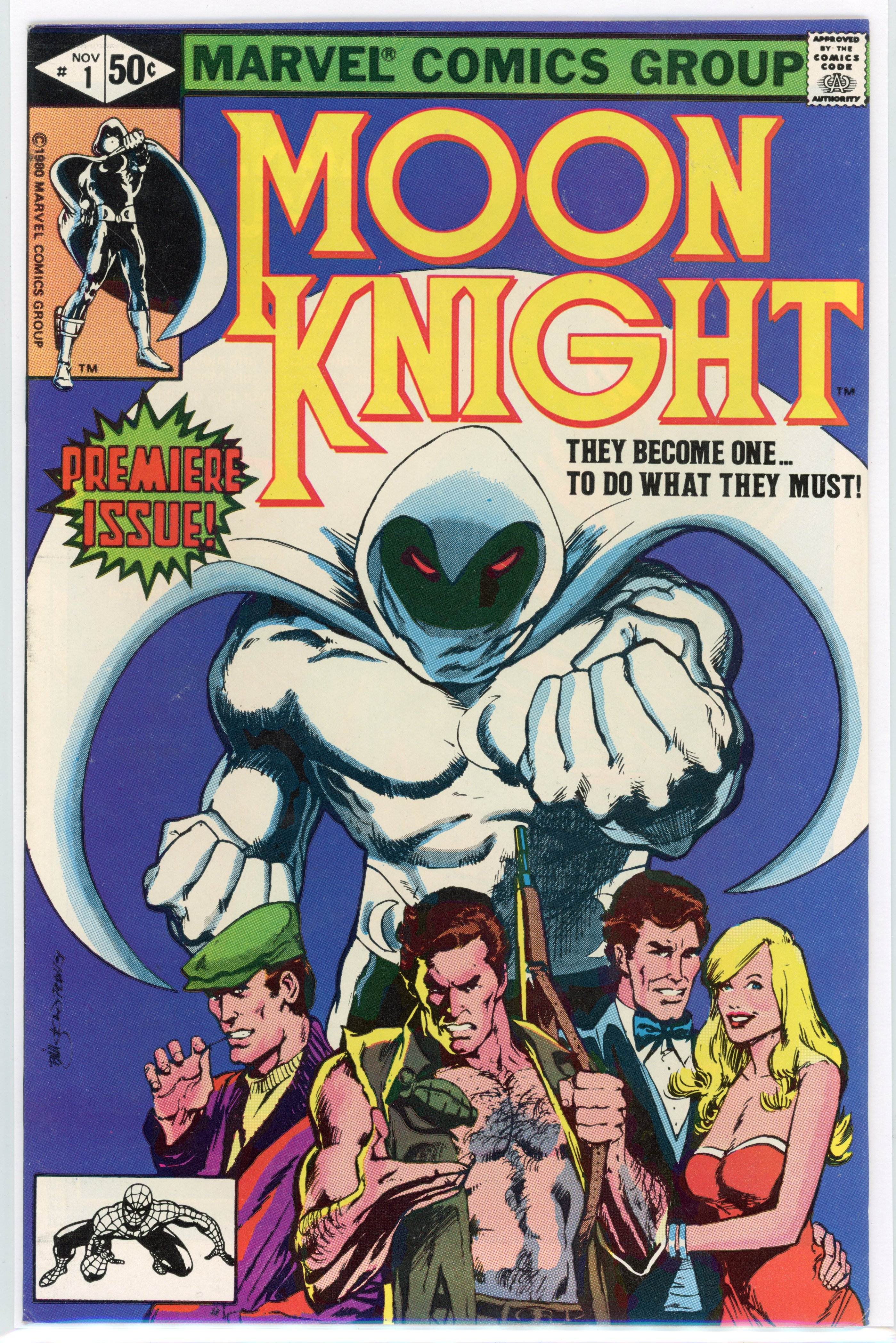 Moon Knight #1 (Marvel Comics, 1980) First self-titled & ongoing series