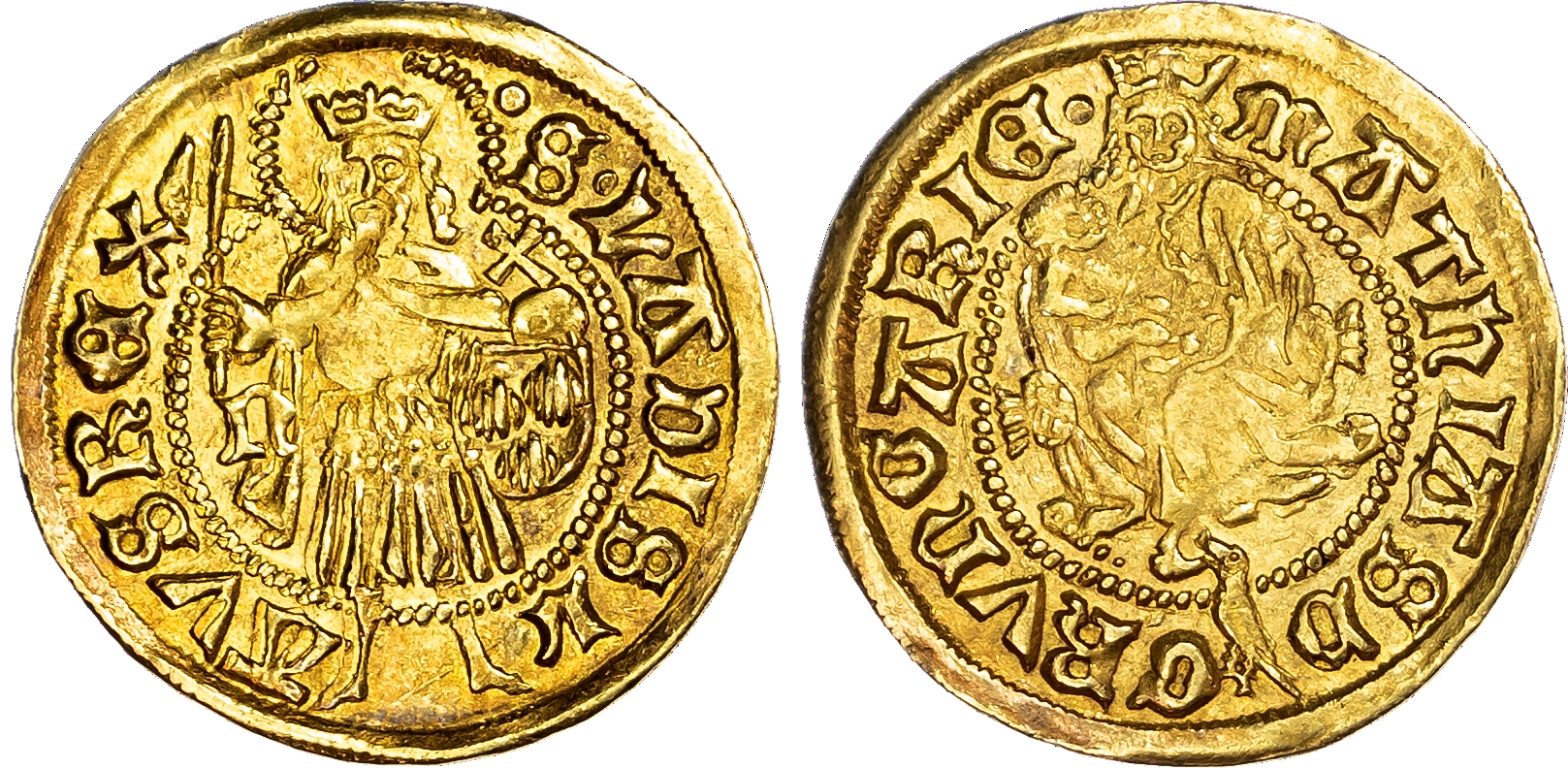 Hungary, Matthias Corvinus (1458-1490), gold Goldgulden