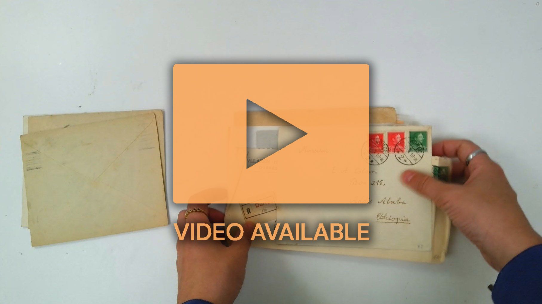 Albania 1900-40s postal history accumulation