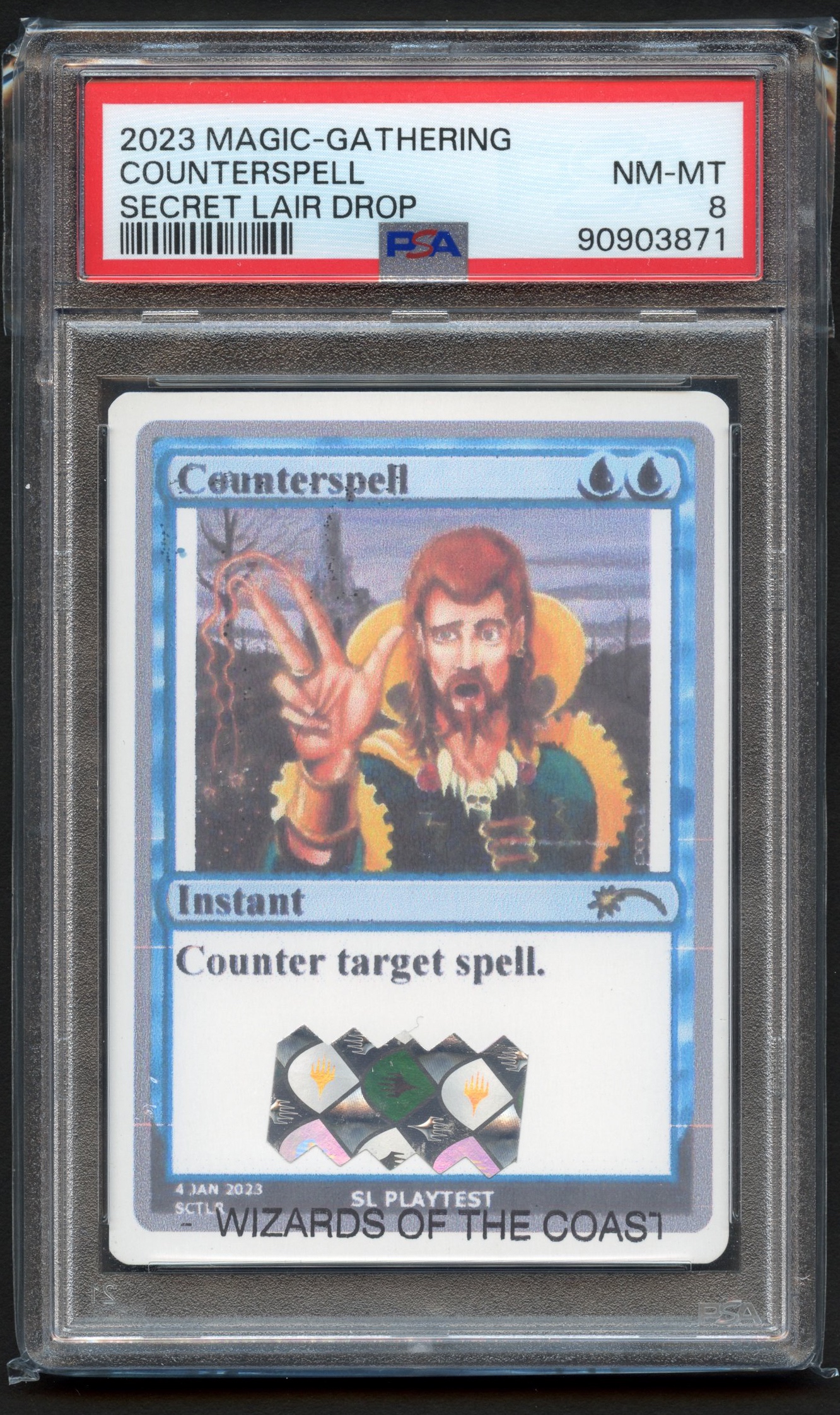 PSA 8 Counterspell - Secret Lair Playtest Print