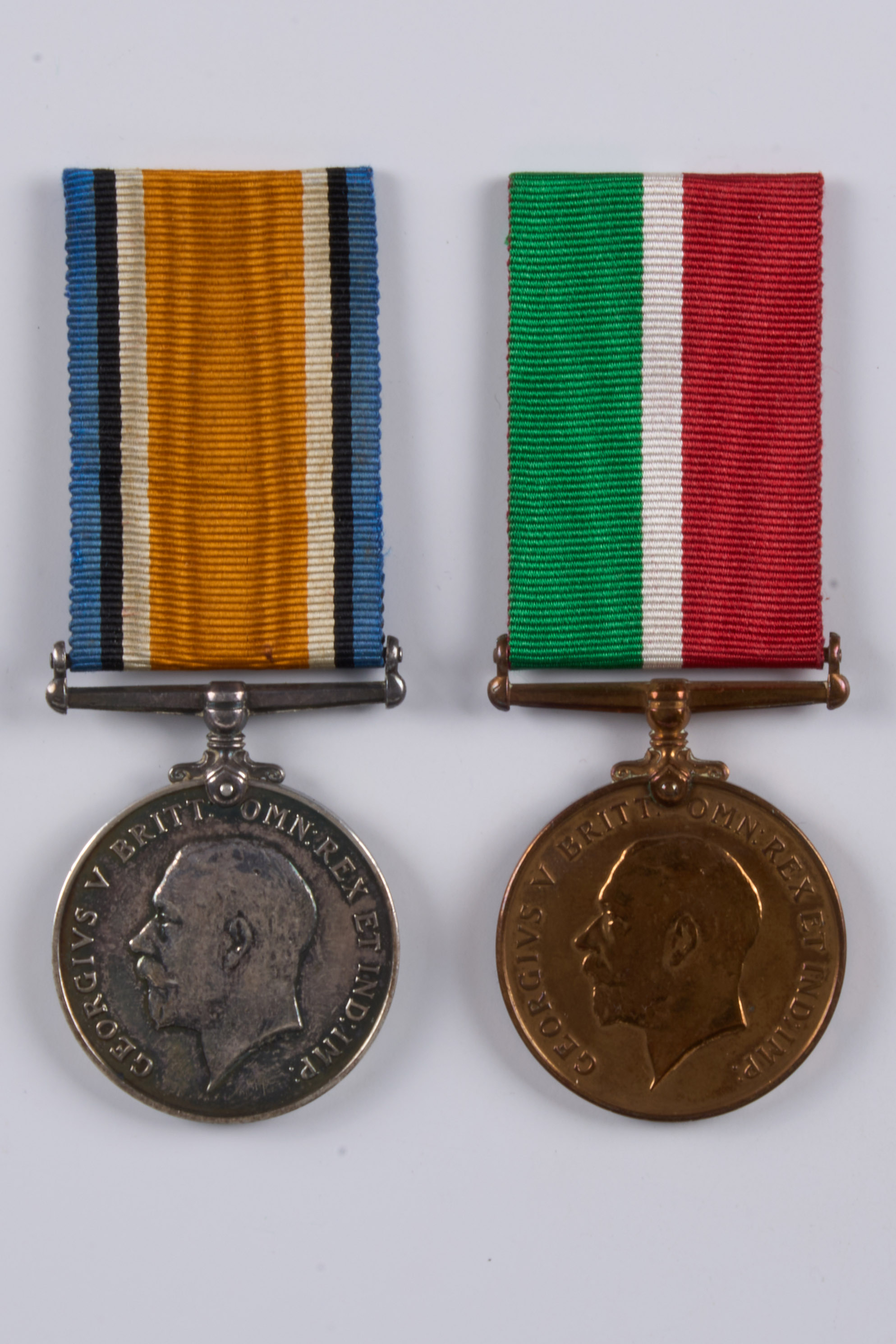 Mercantile Marine Pair to a Latvian