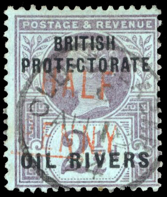 Niger Coast SG 21 used
