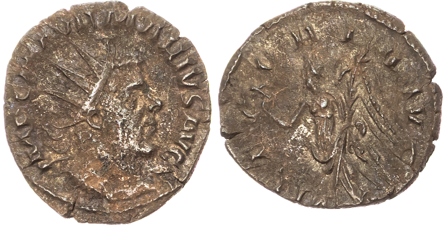 Marius (AD 269) Bi Antoninianus, Cologne, 2.80g. 