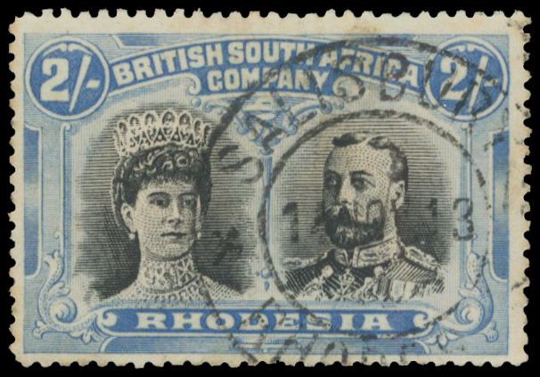 SALISBURY DC 14 NOV 13 on 2/- thick ear