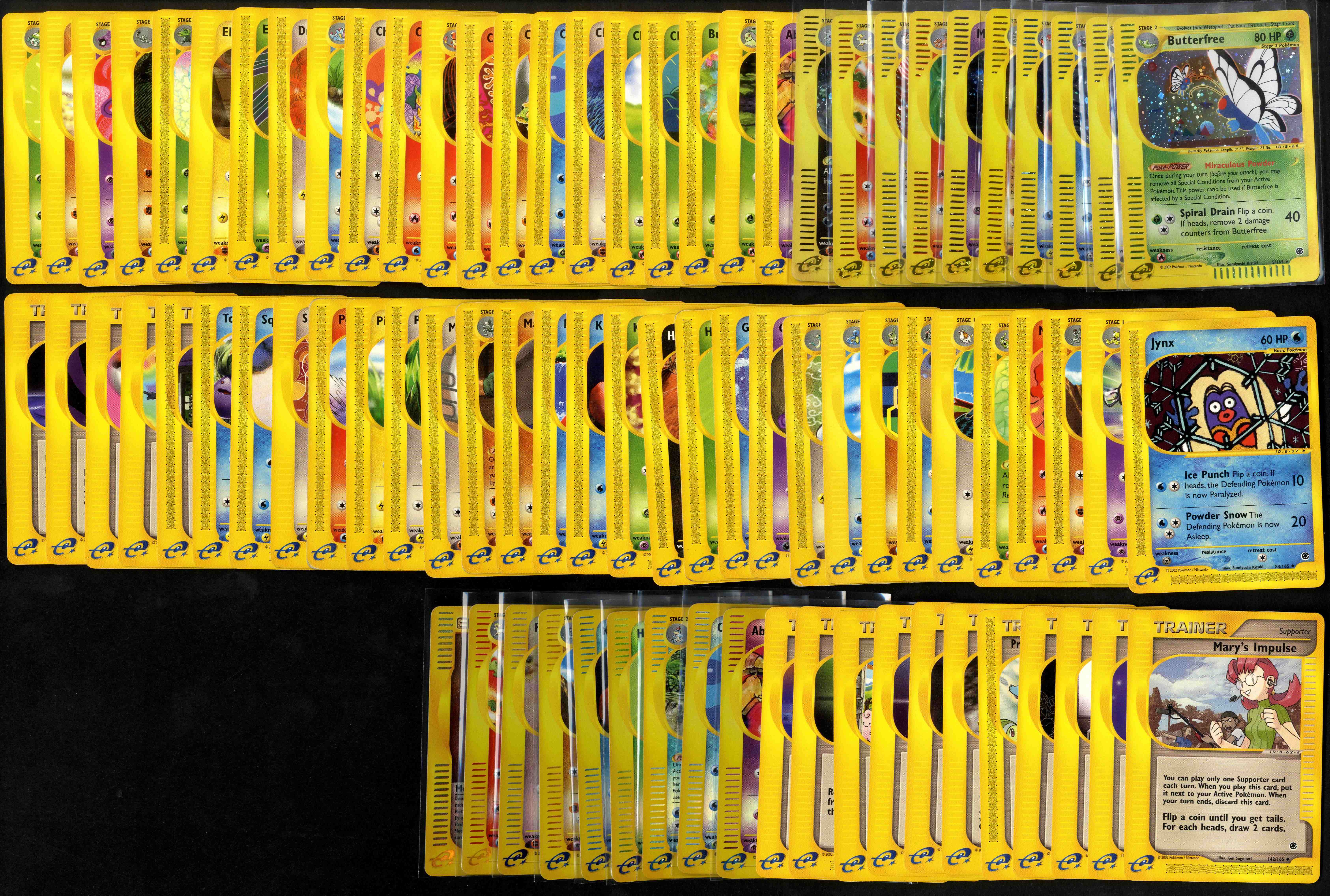 Expedition Partially Complete - 73/ 165 + 9 reverse holos