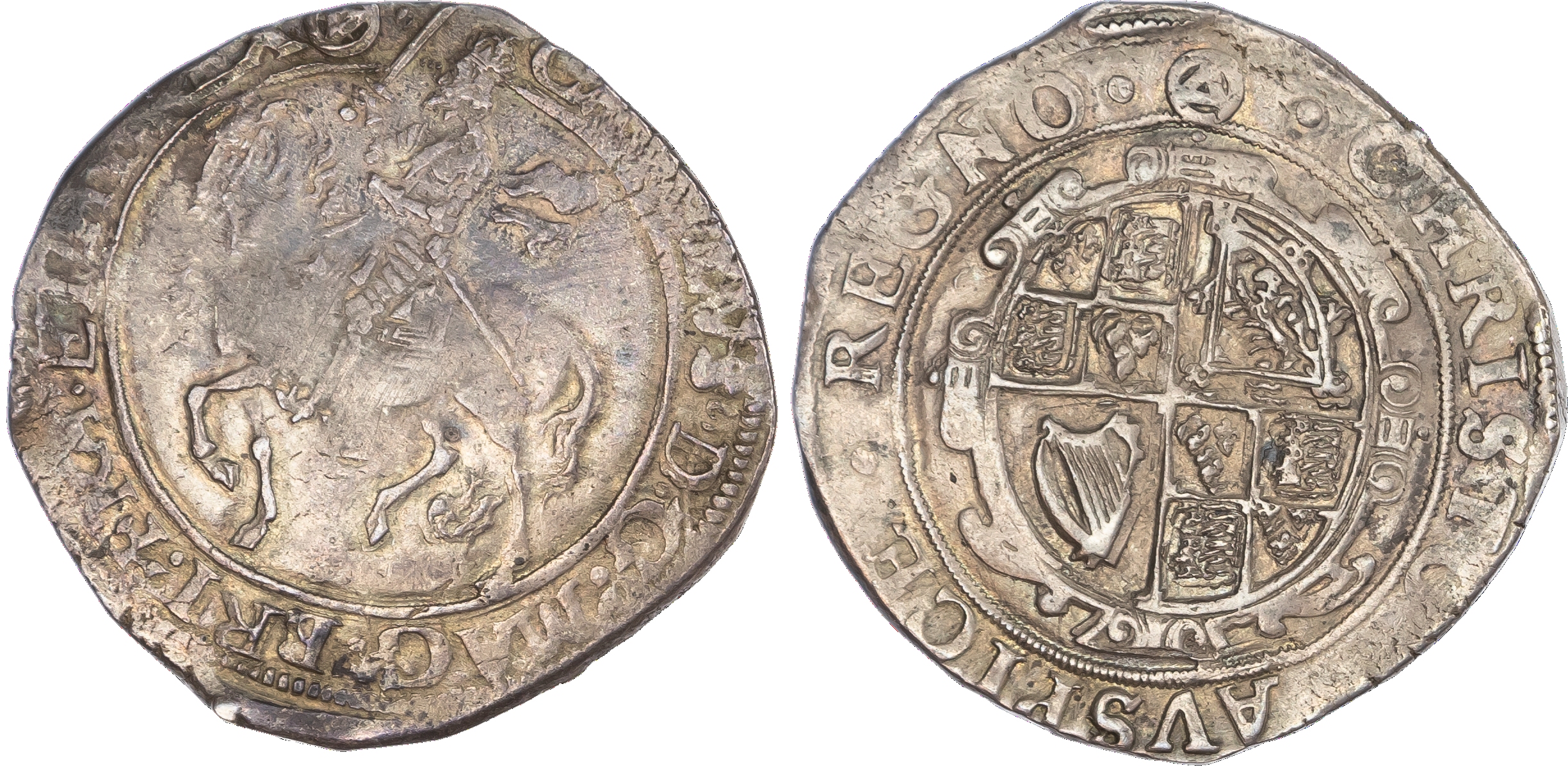 Charles I (1625 ‑1649), AR Halfcrown, 14.98gm., Tower Mint,