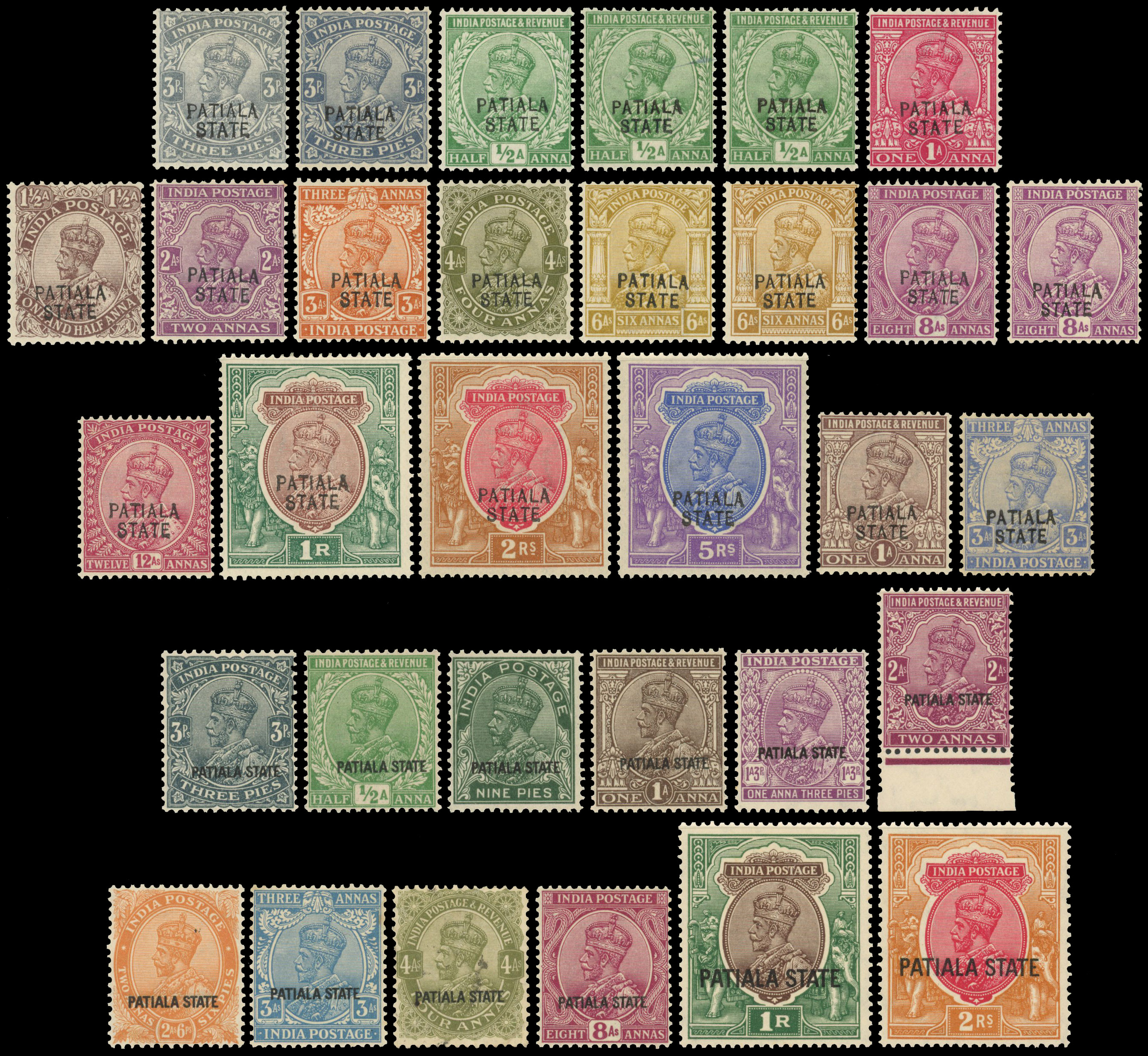 I.C.S. PATIALA mint selection