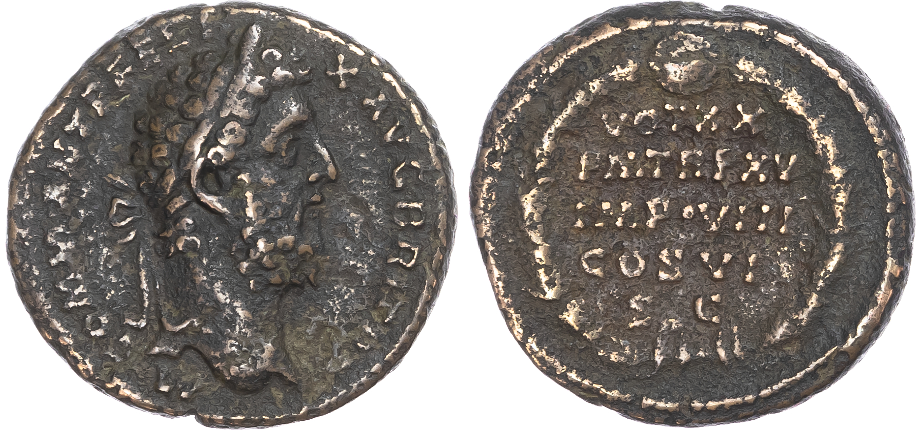 Commodus (AD 177-192) AE As, Rome, AD 190, 10.42g. 