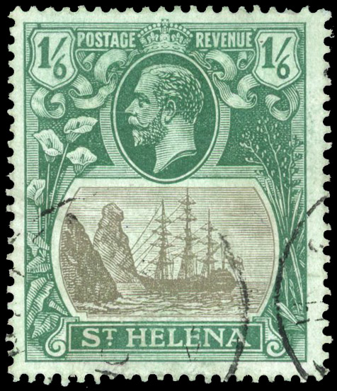St Helena SG 93b used