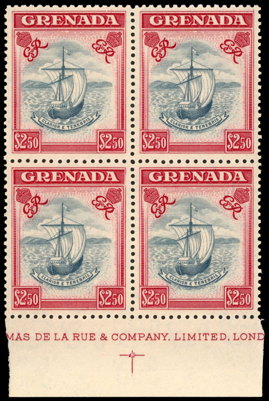 Grenada SG 184 var block mint