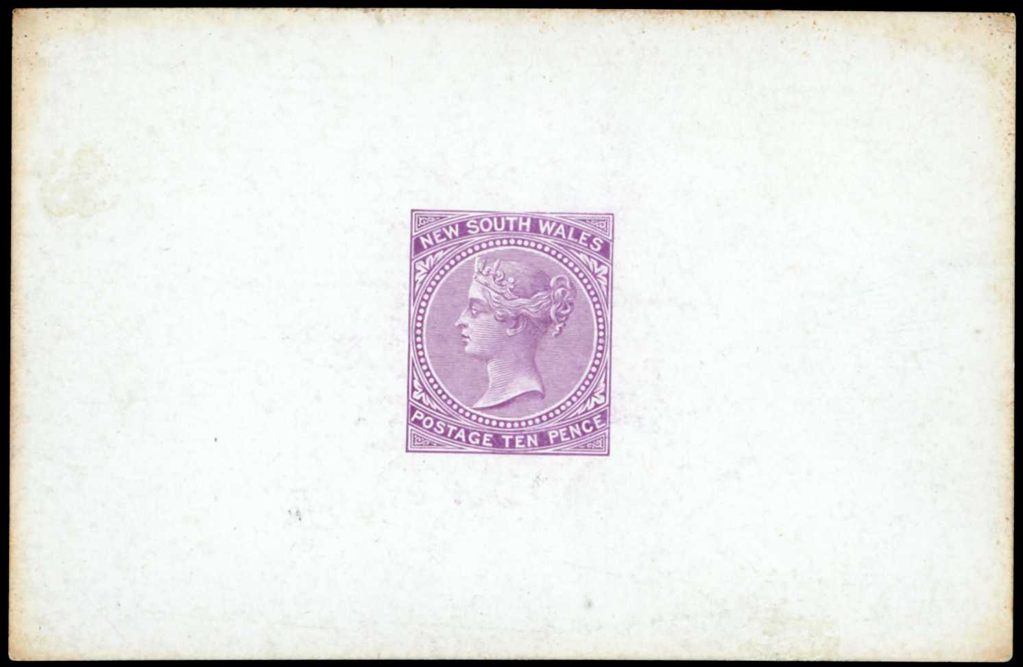 1867-93 10d De La Rue die proof in issued...