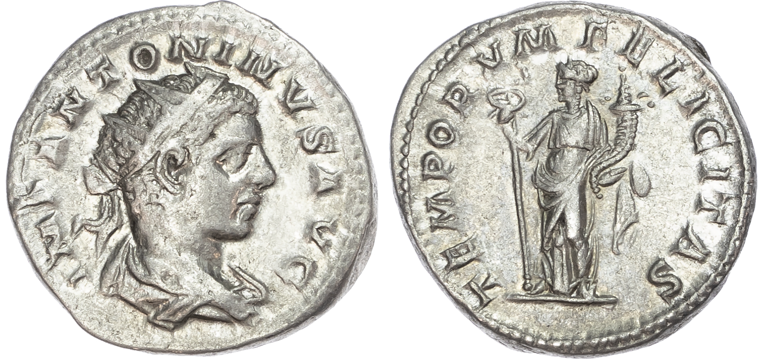 Elagabalus (AD 218-222) AR Antoninianus, Rome, AD 219, 5.88g.