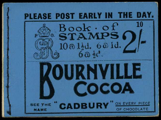 1924 (August) 2/- booklet (#10), perfs...