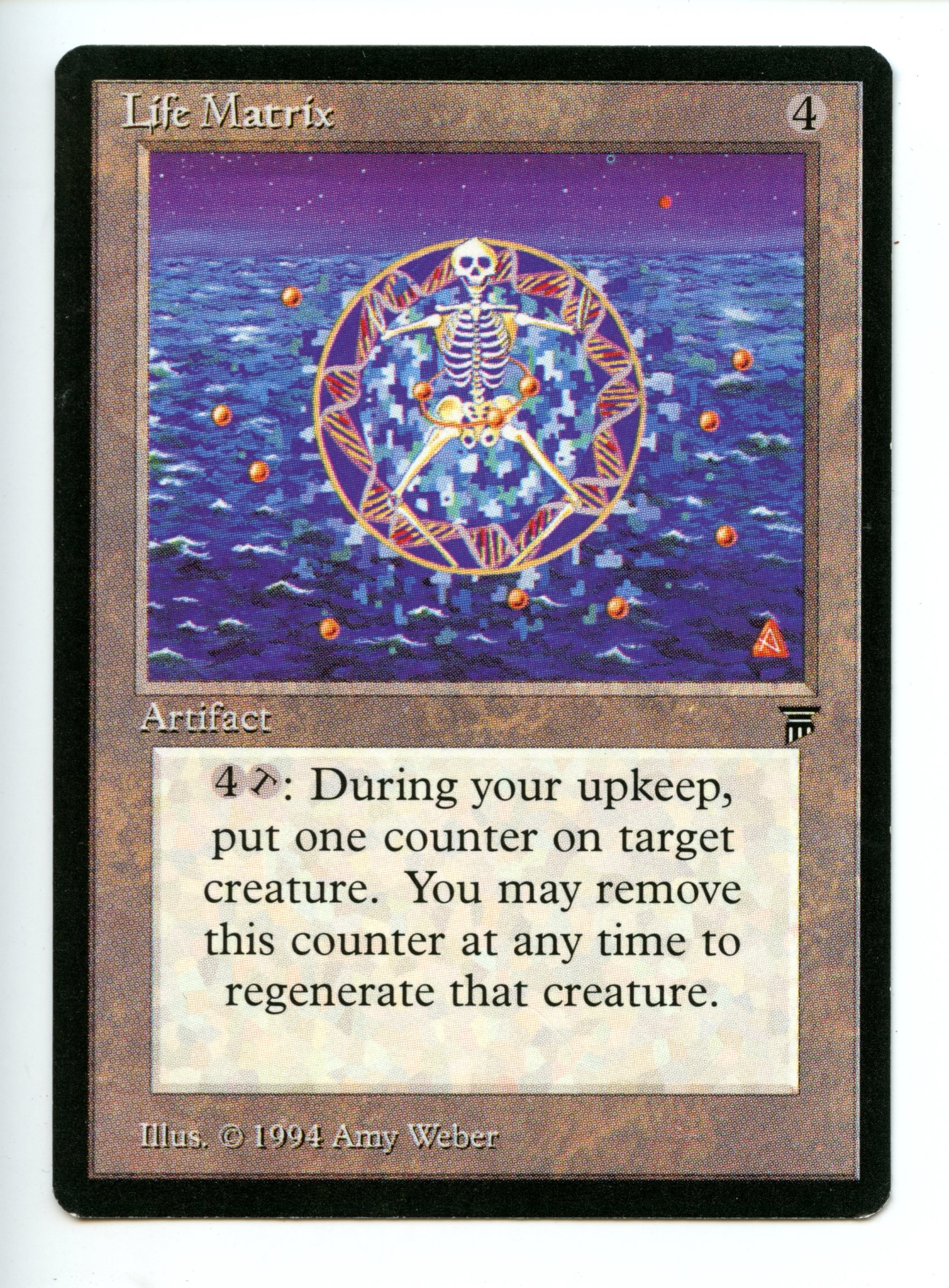 Magic the Gathering - Life Matrix  - Legends - Lightly Played 