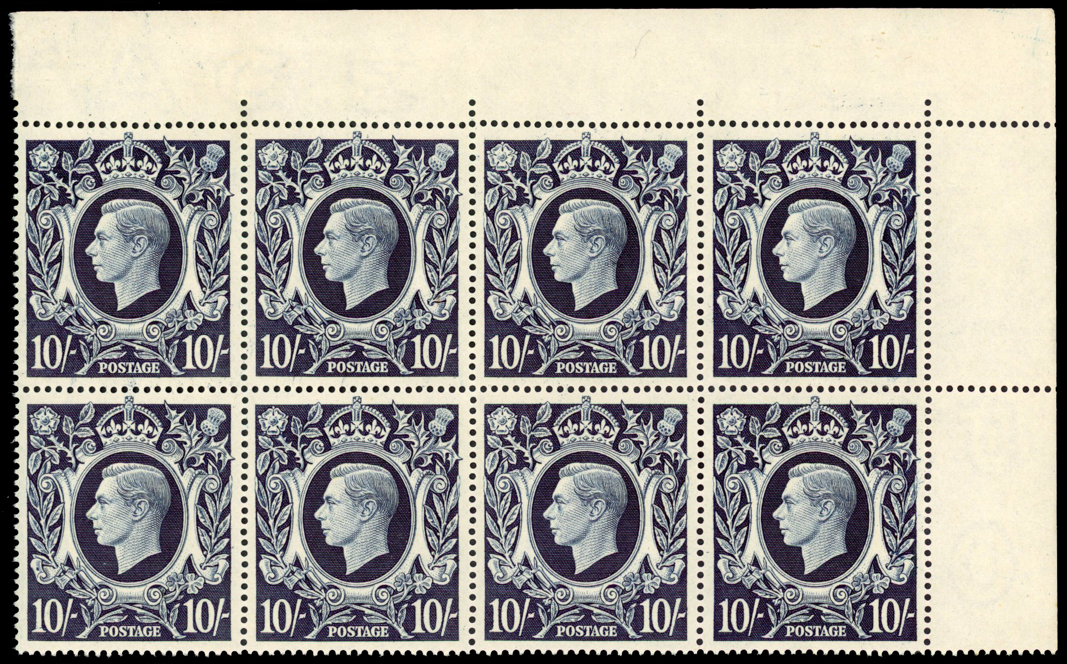 GB SG 478ab block mint